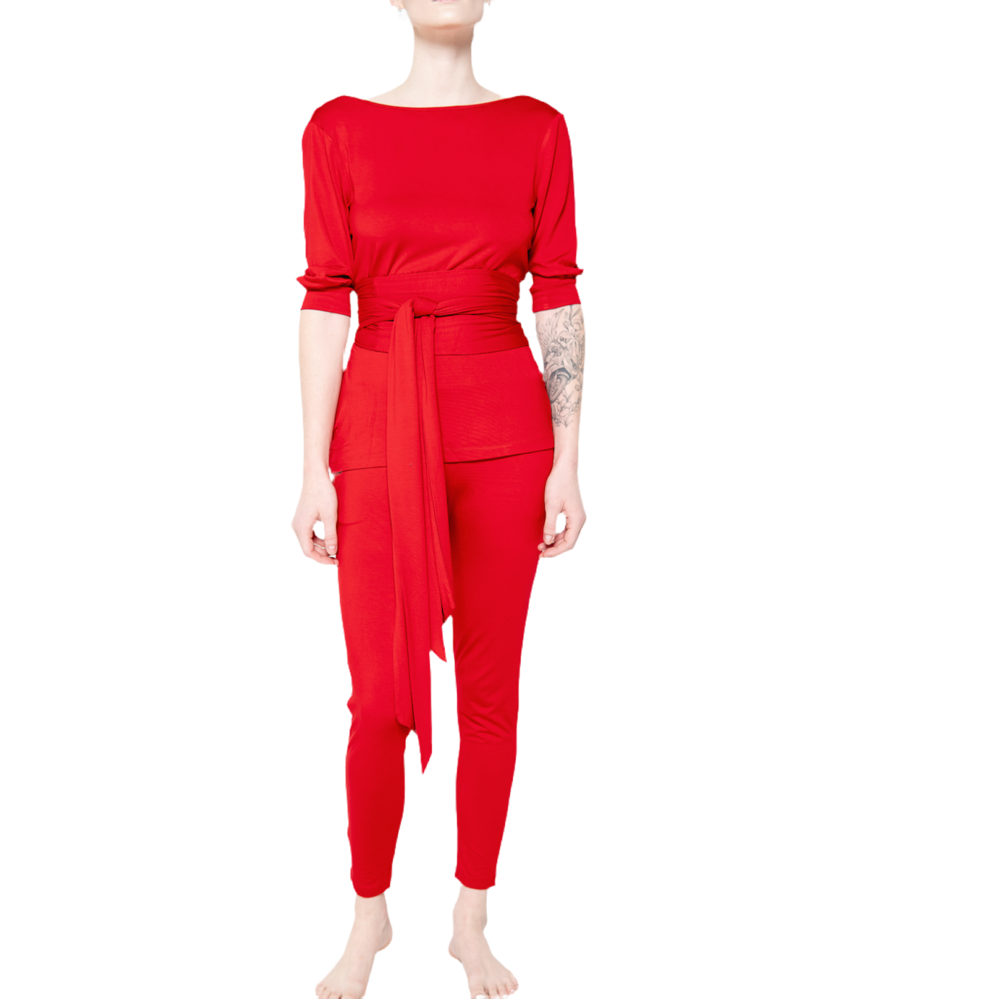 Slim Fit Lounge Pants Red