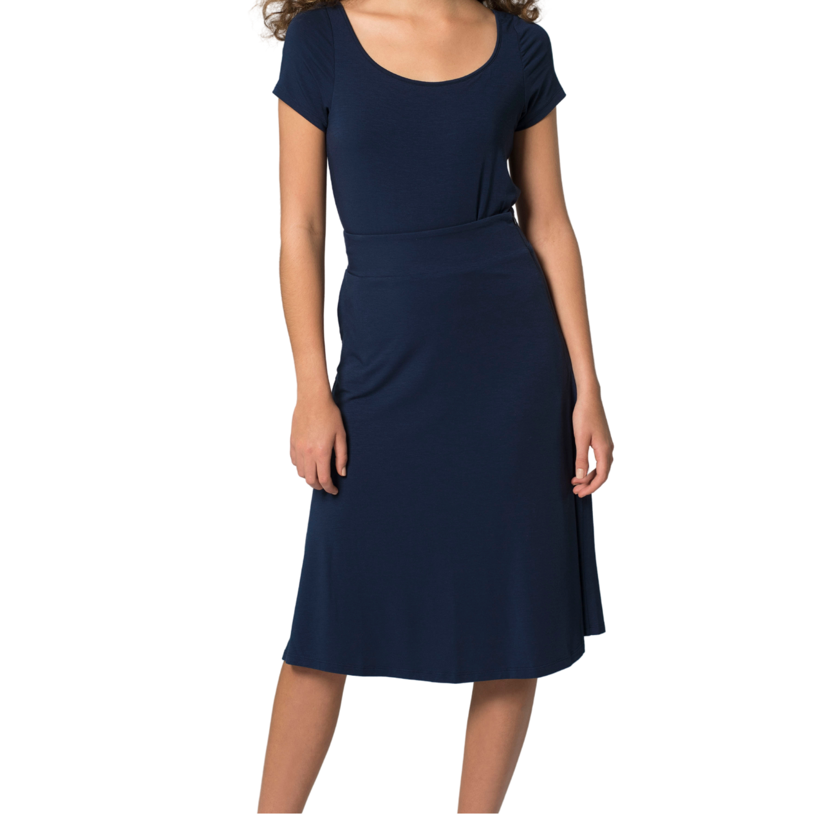 Sustainable Lounge Midi Skirt