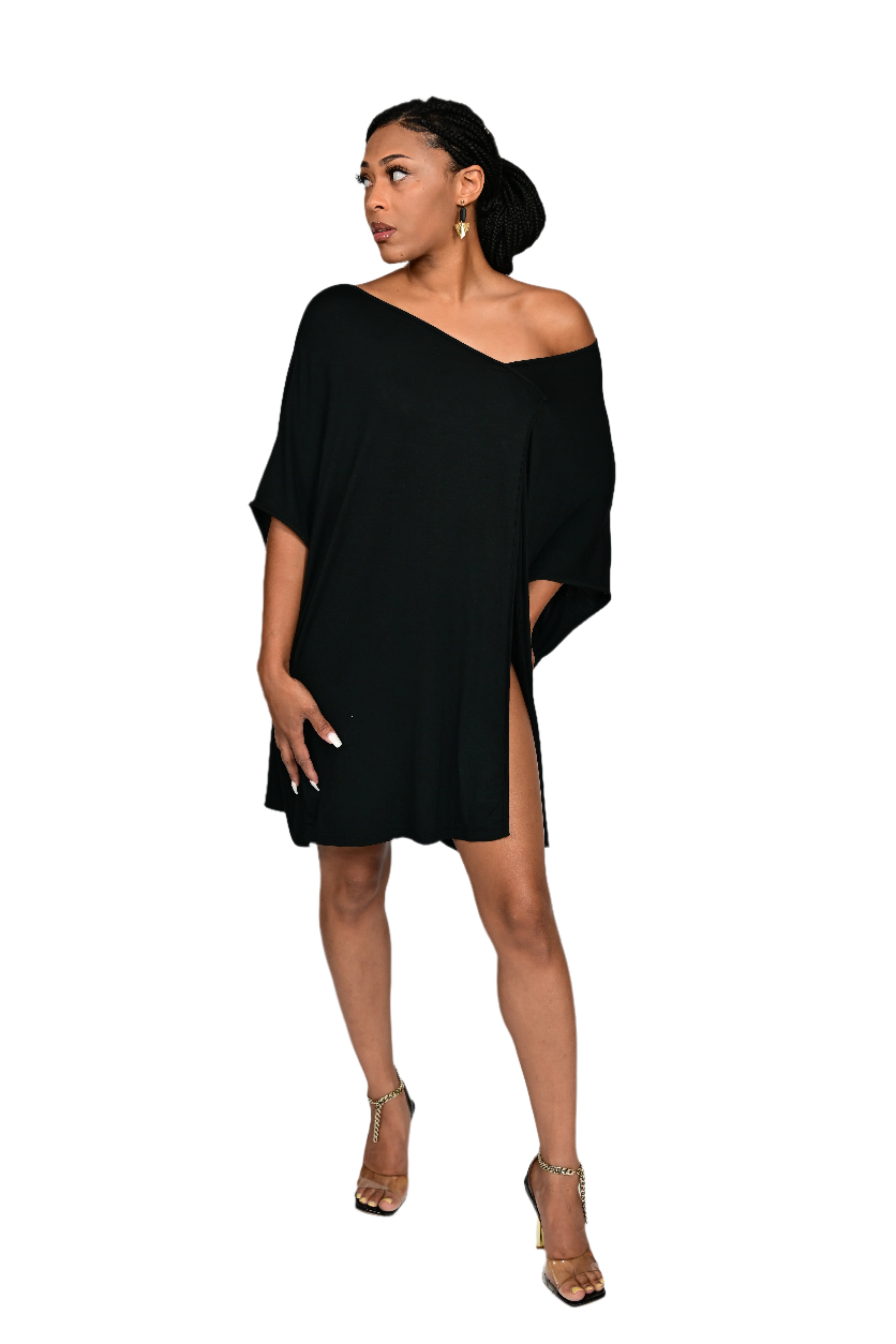 Oversized Poncho T-Shirt