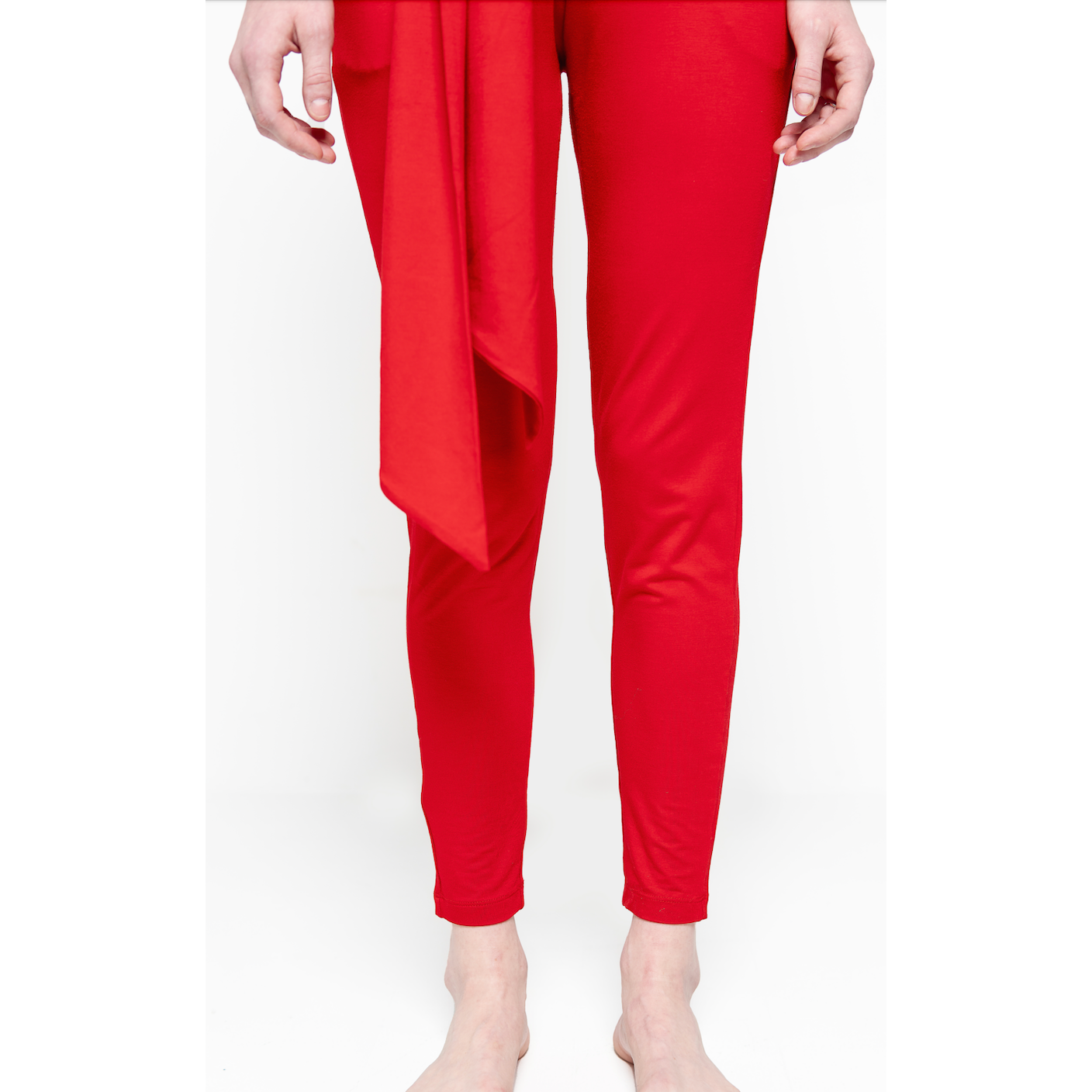 Slim Fit Lounge Pants Red